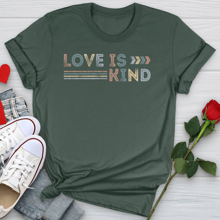 Love Is Kind Retro Softstyle Tee