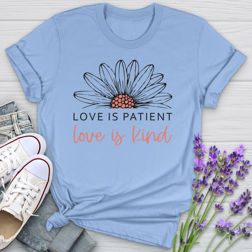 Love Is Patient Blossom Softstyle Tee