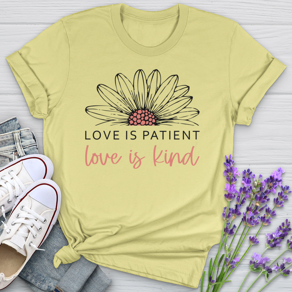 Love Is Patient Blossom Softstyle Tee