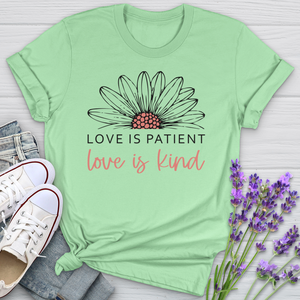 Love Is Patient Blossom Softstyle Tee