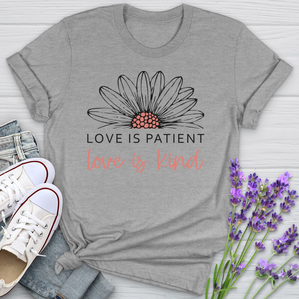 Love Is Patient Blossom Softstyle Tee