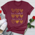 Love Is Patient Gold Hearts Softstyle Tee