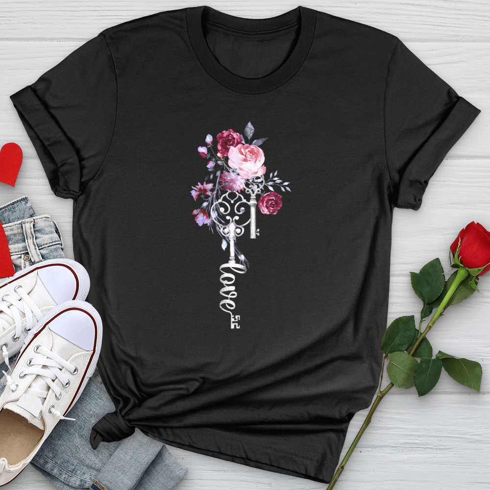 Love Is The Key Softstyle Tee