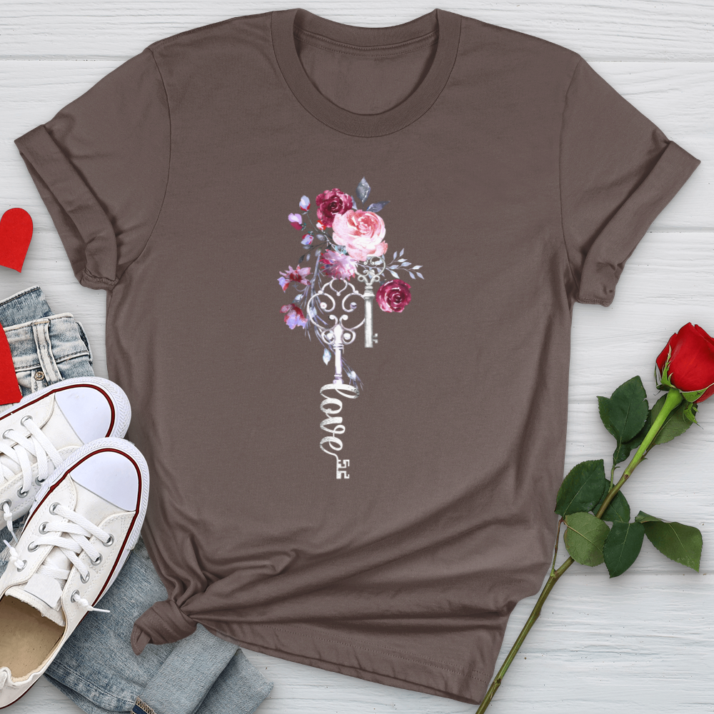 Love Is The Key Softstyle Tee