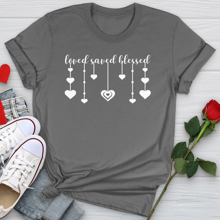 Love Saved Blessed Softstyle Tee