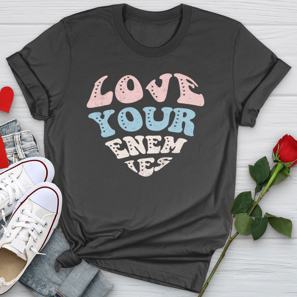 Love Your Enemies Sherbert Softstyle Tee