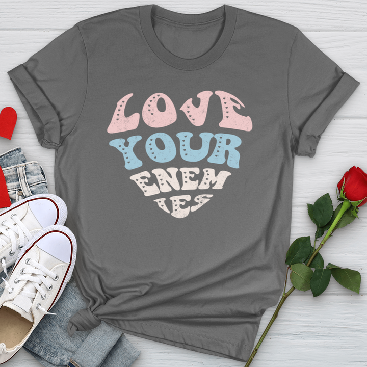 Love Your Enemies Sherbert Softstyle Tee