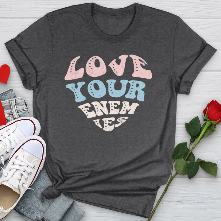 Love Your Enemies Sherbert Softstyle Tee