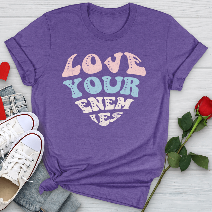 Love Your Enemies Sherbert Softstyle Tee