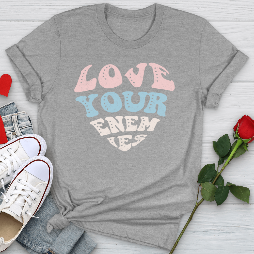 Love Your Enemies Sherbert Softstyle Tee