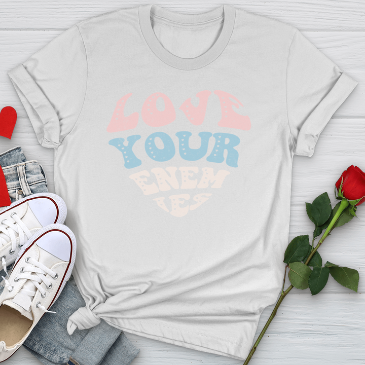 Love Your Enemies Sherbert Softstyle Tee