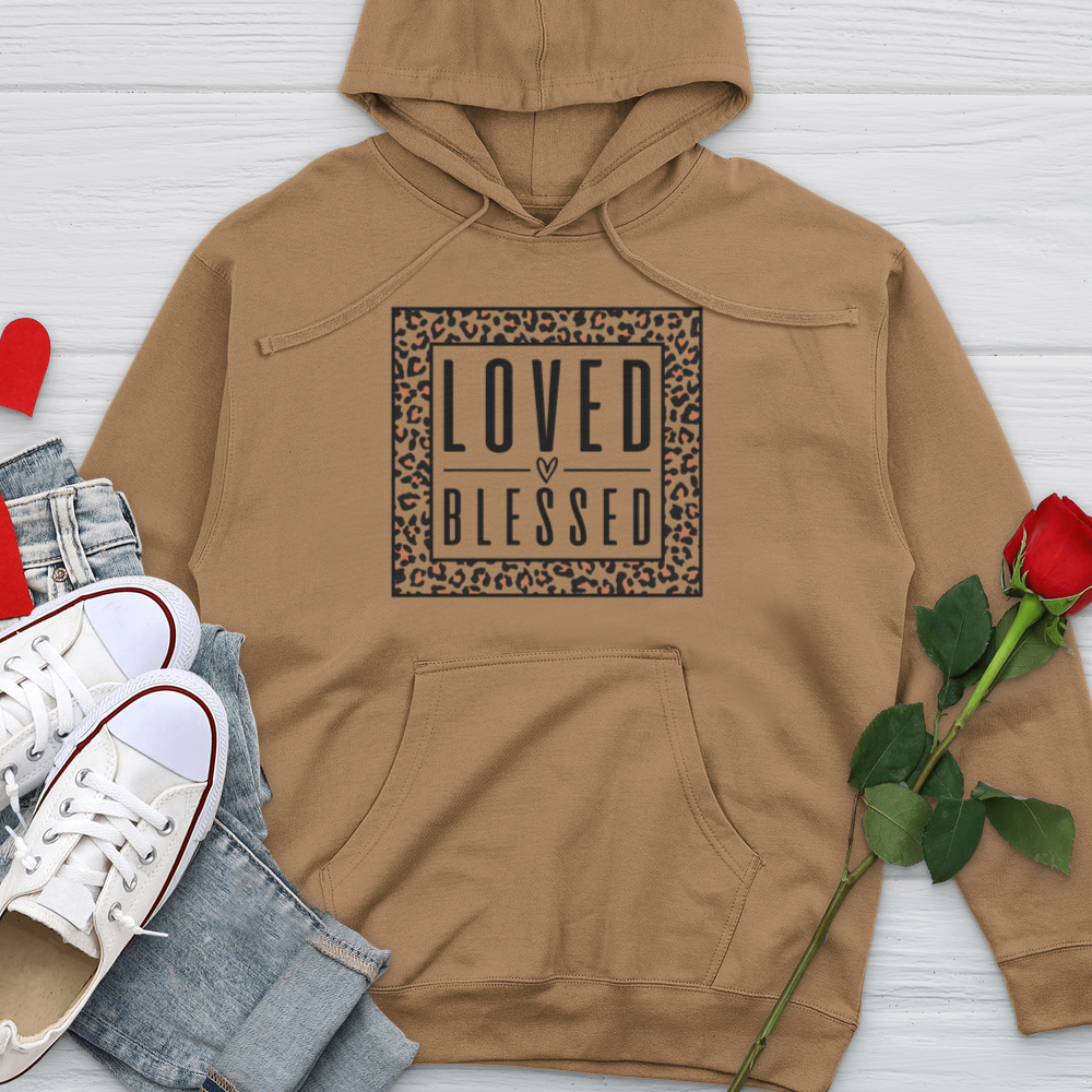 Loved & Blessed Midweight Hooded Sweatshirt