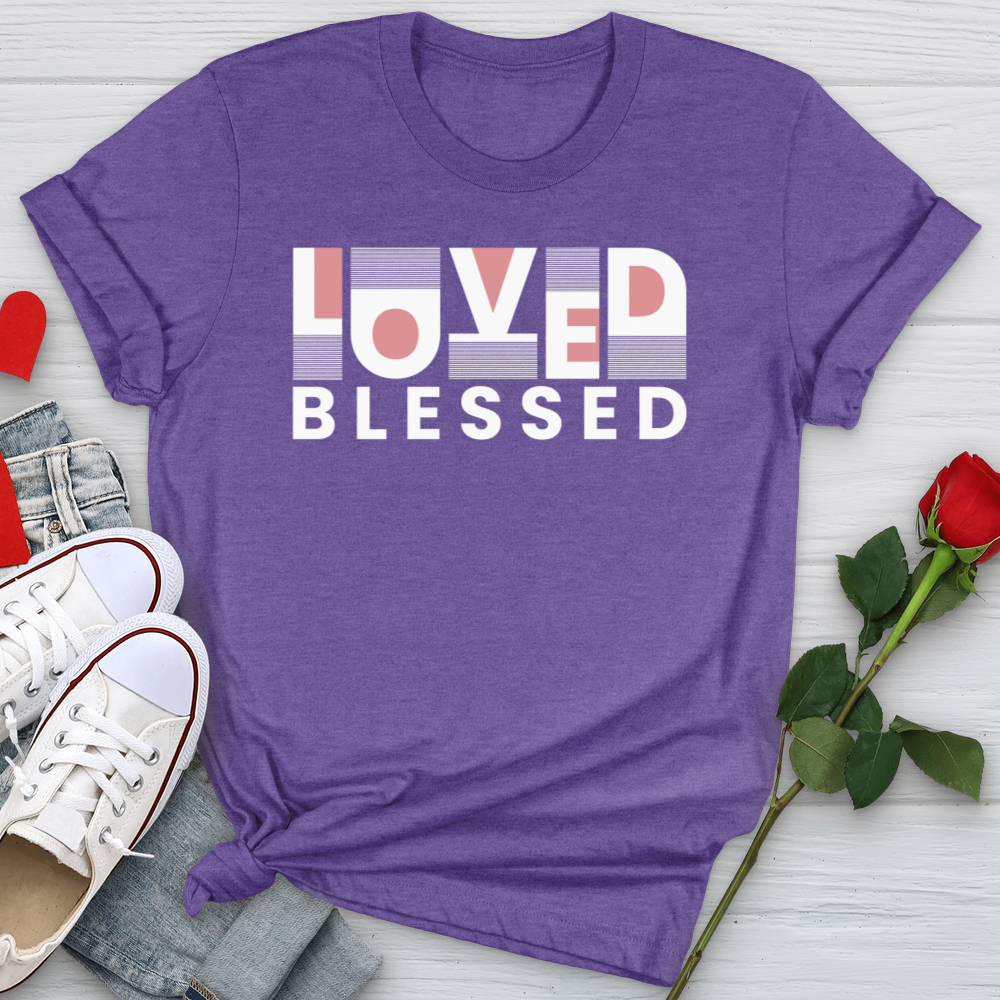 Loved Blessed Softstyle Tee