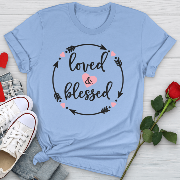 Loves & Blessed Softstyle Tee