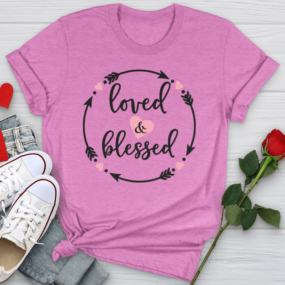 Loves & Blessed Softstyle Tee