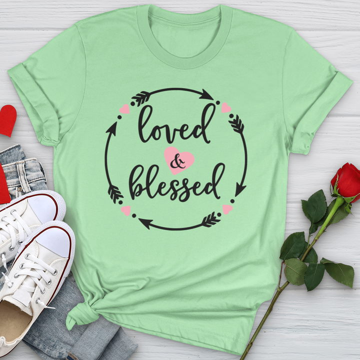 Loves & Blessed Softstyle Tee