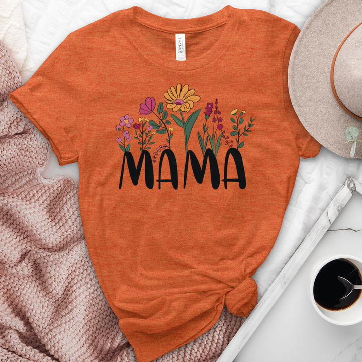 MAMA 02 Heathered Tee