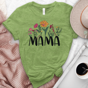 MAMA 02 Heathered Tee