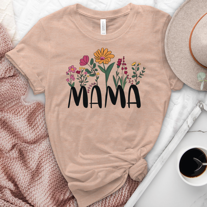 MAMA 02 Heathered Tee