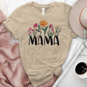 MAMA 02 Heathered Tee