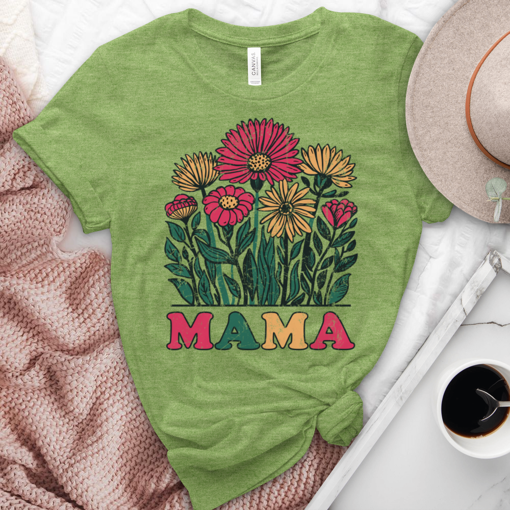 MAMA Heathered Tee