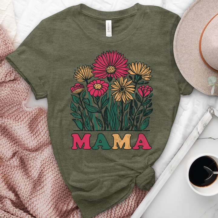 MAMA Heathered Tee