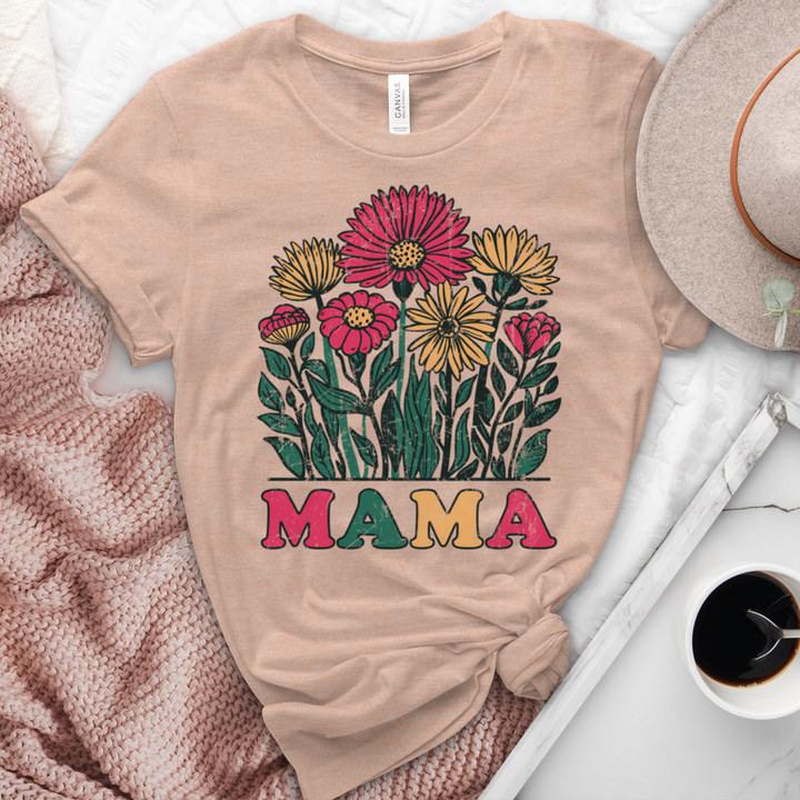 MAMA Heathered Tee