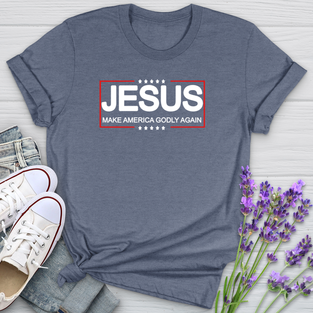 Make America Godly Again Softstyle Tee