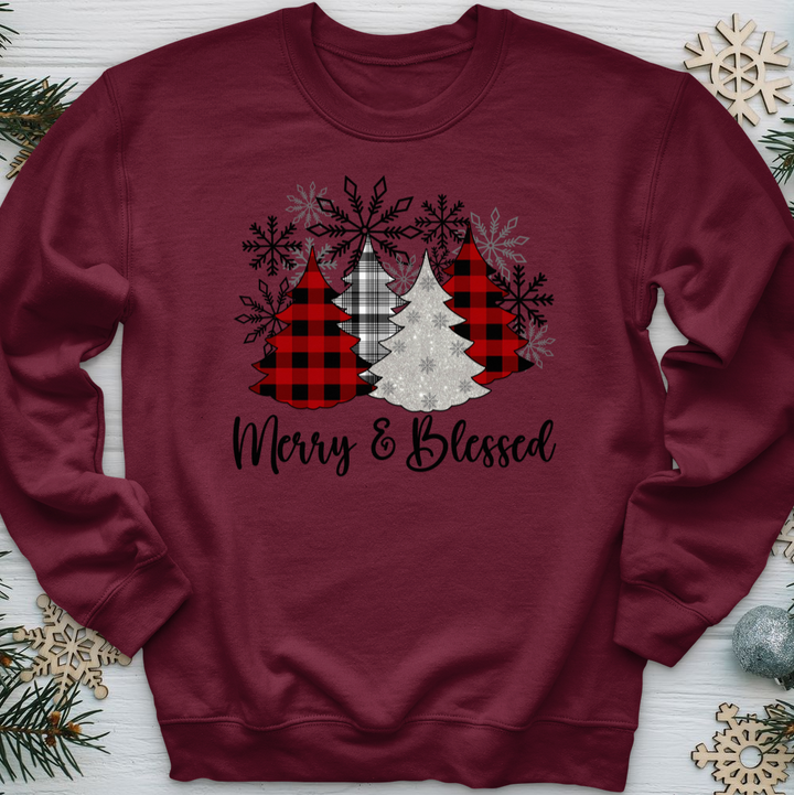 Merrry & Blessed Crewneck