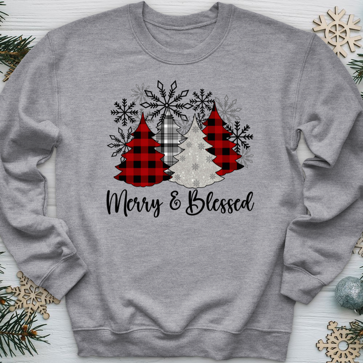 Merrry & Blessed Crewneck