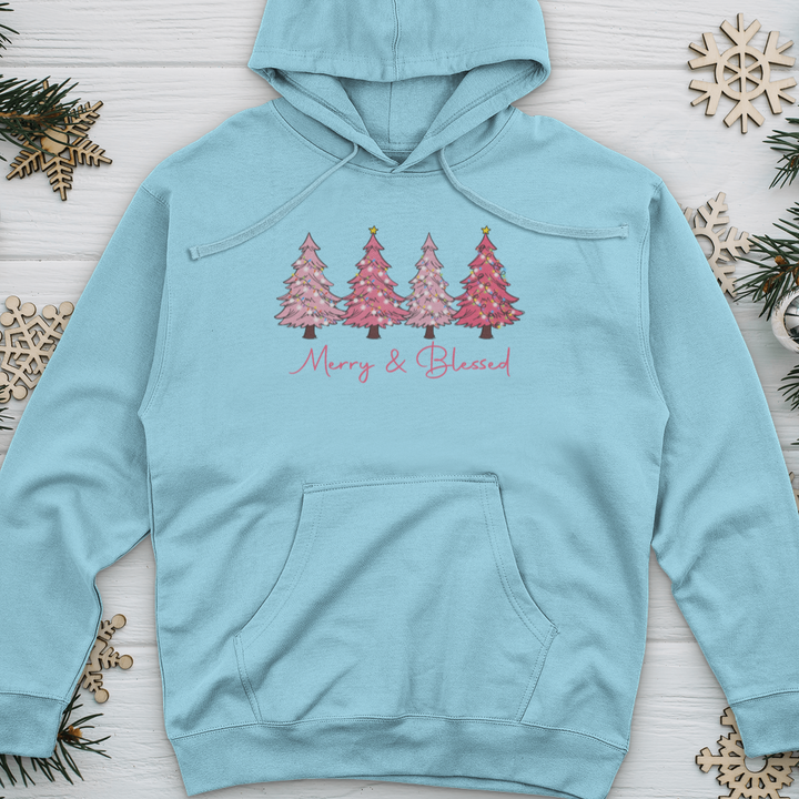 Merry & Blessed Midweight Hooded Sweatshirt