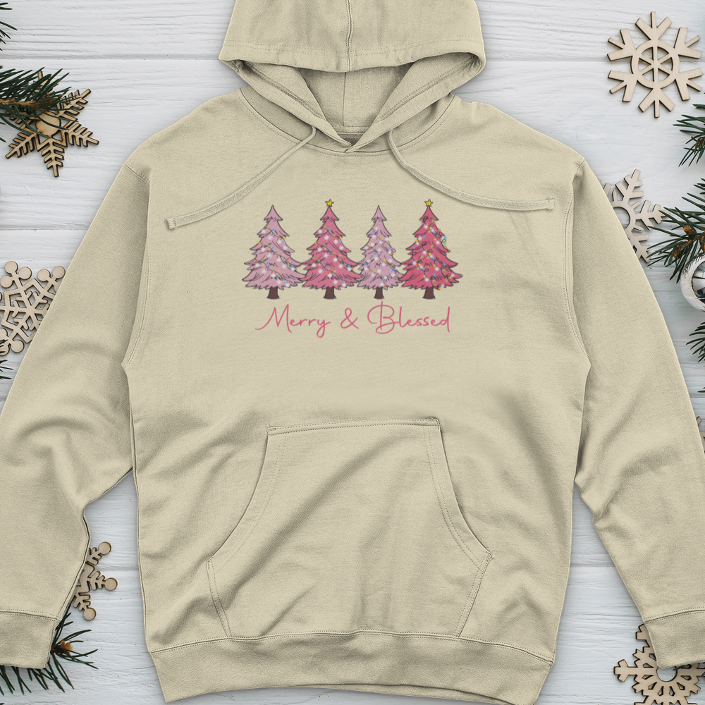 Merry & Blessed Midweight Hooded Sweatshirt