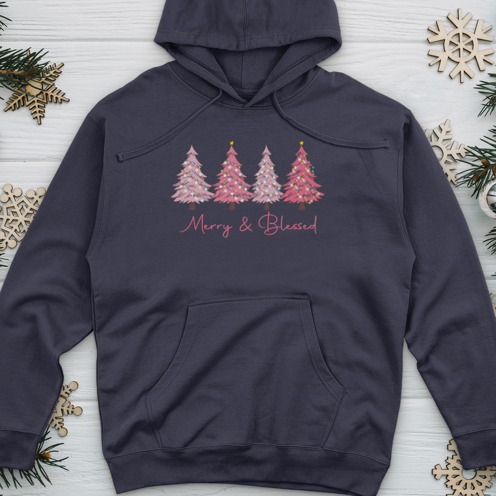 Merry & Blessed Midweight Hooded Sweatshirt