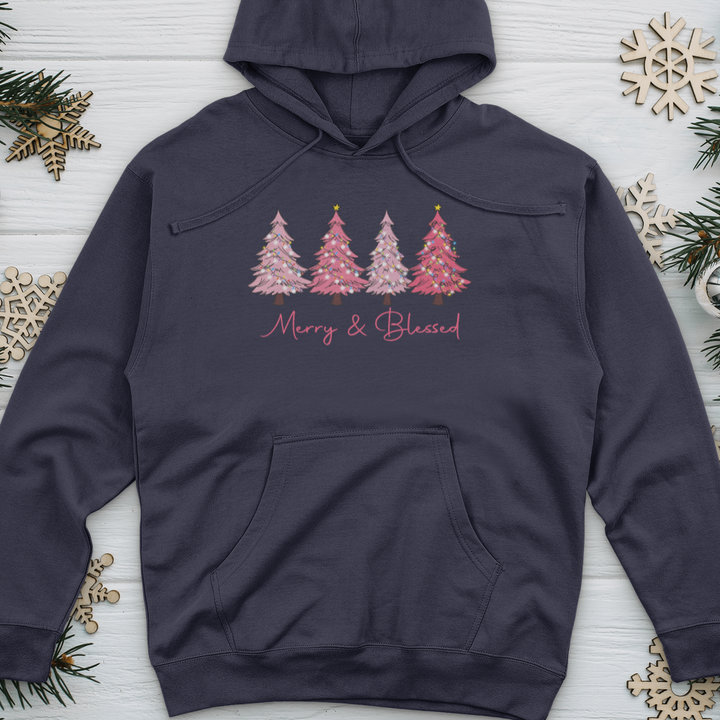 Merry & Blessed Midweight Hooded Sweatshirt