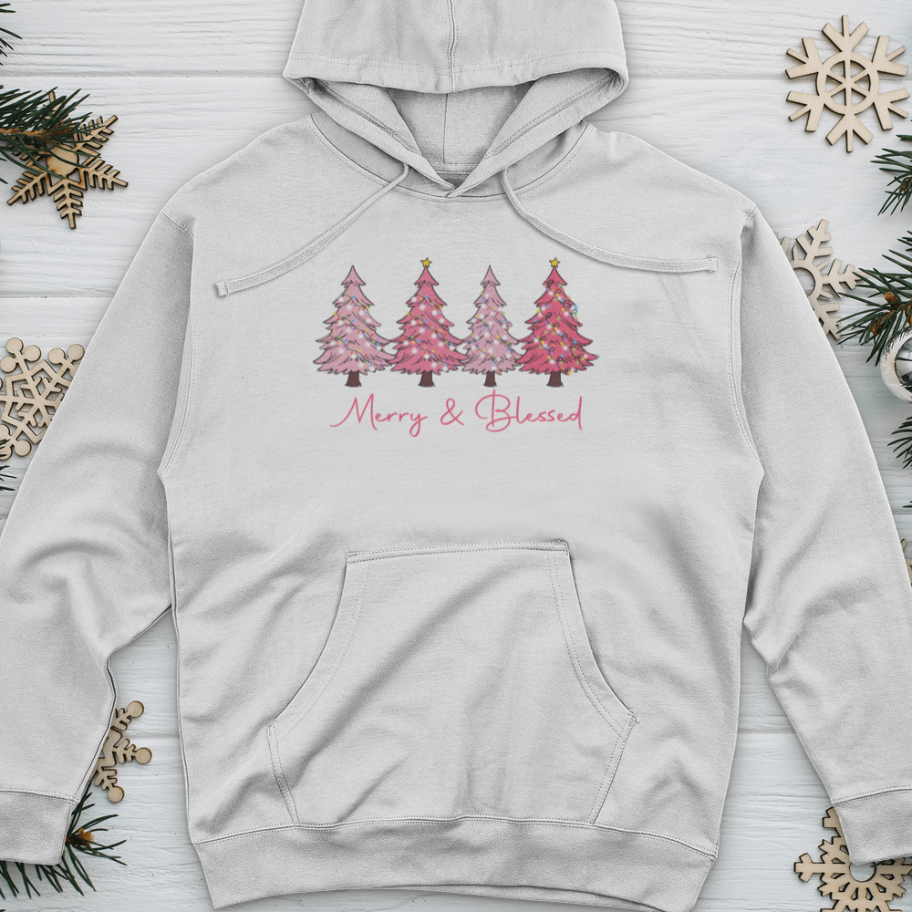 Merry & Blessed Midweight Hooded Sweatshirt