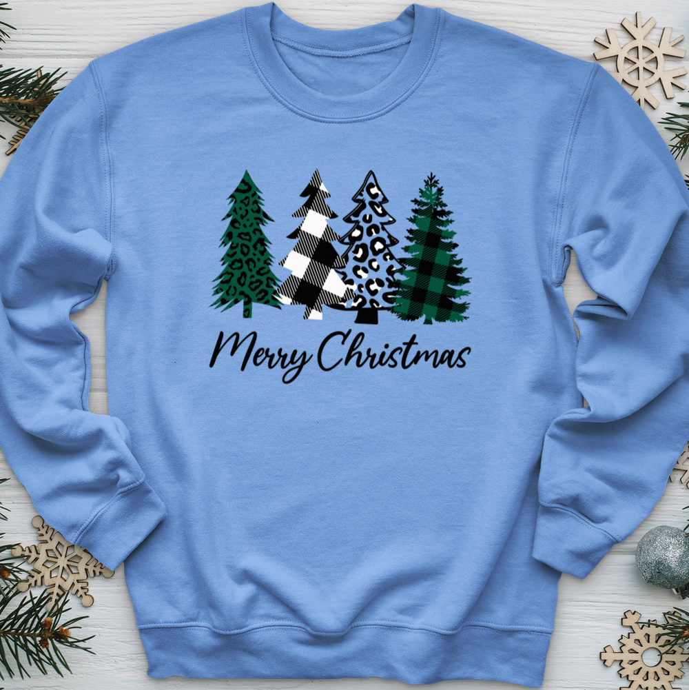 Merry Christmas Pine Tree Crewneck