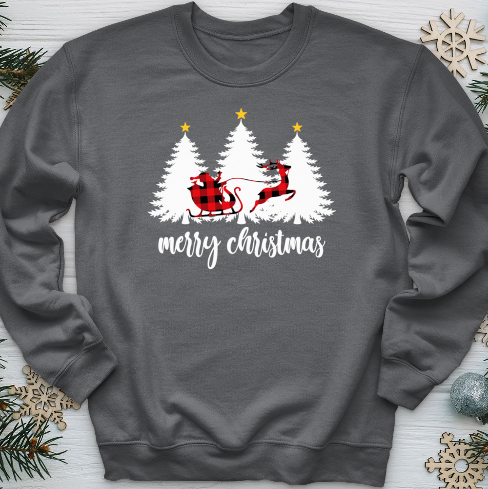 Merry Christmas Sleigh Crewneck