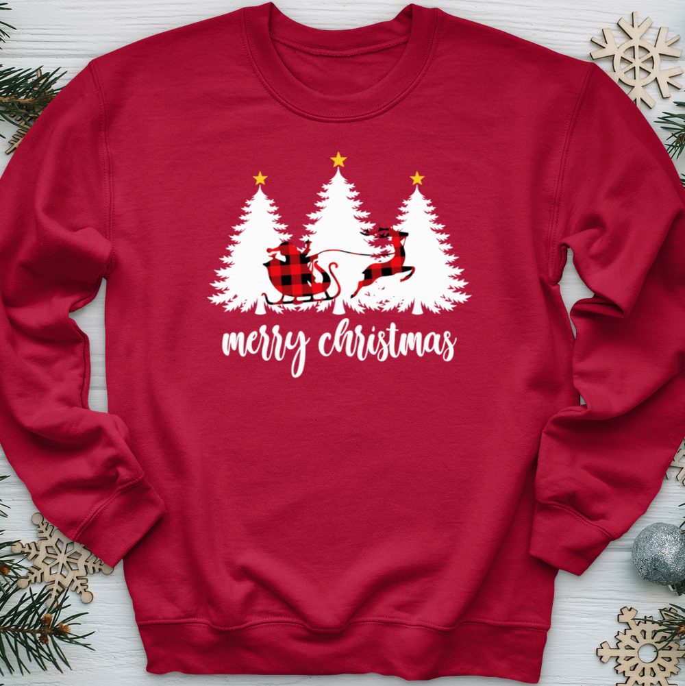 Merry Christmas Sleigh Crewneck