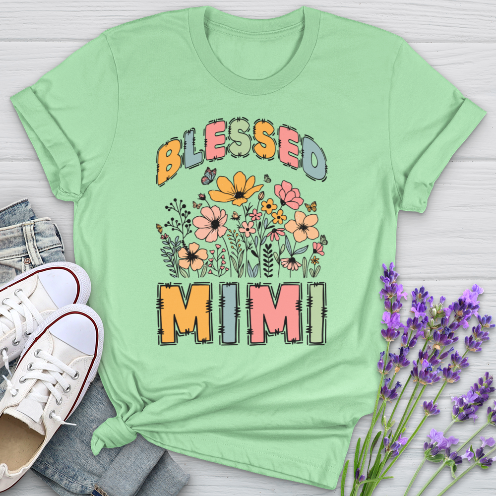 Mimi Flowers Softstyle Tee