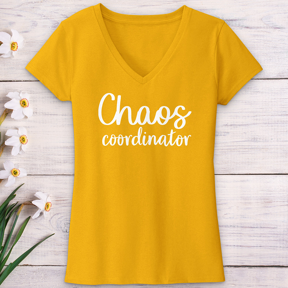 Chaos Coordinator V-Neck Tee