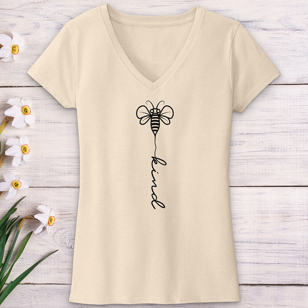 Bee Kind V-Neck Tee