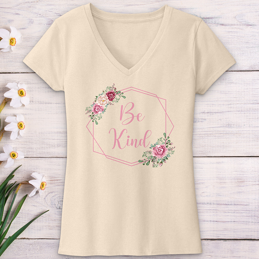 Be Kind V-Neck Tee