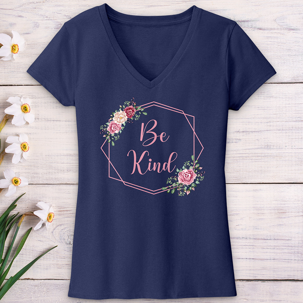 Be Kind V-Neck Tee