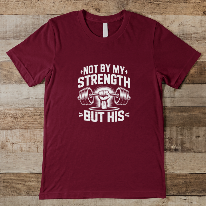 Not By My Strength - Men Men's Tee