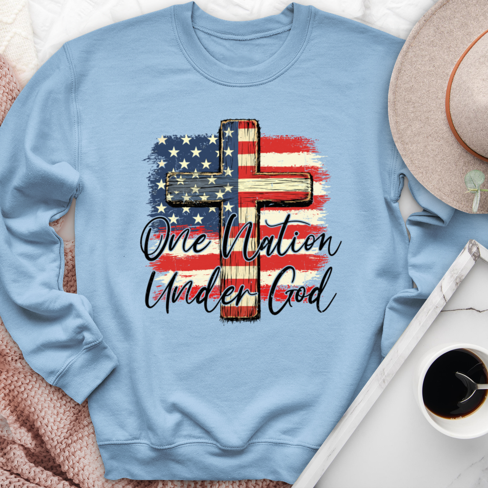 One Nation Under God Crewneck