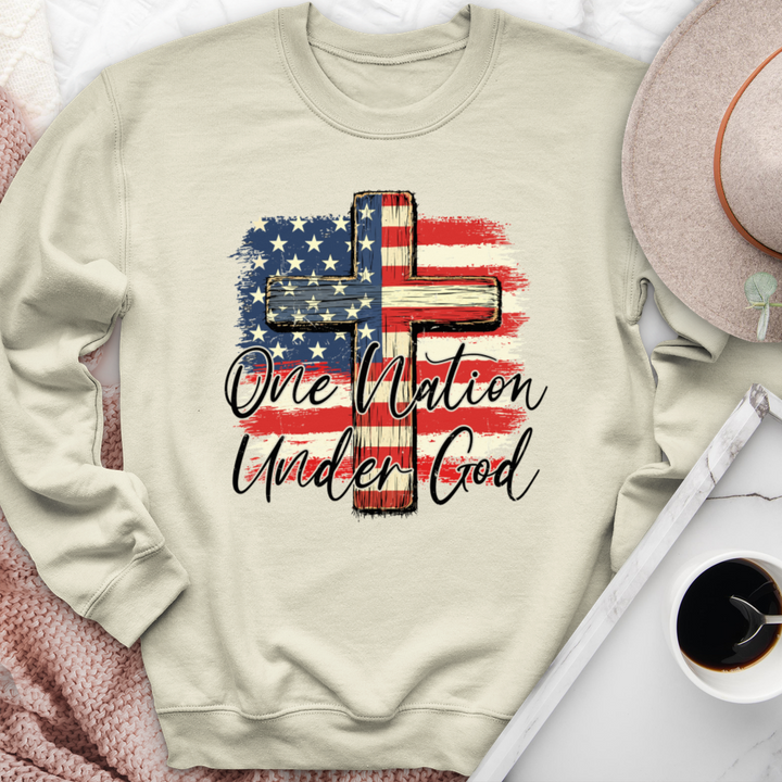 One Nation Under God Crewneck