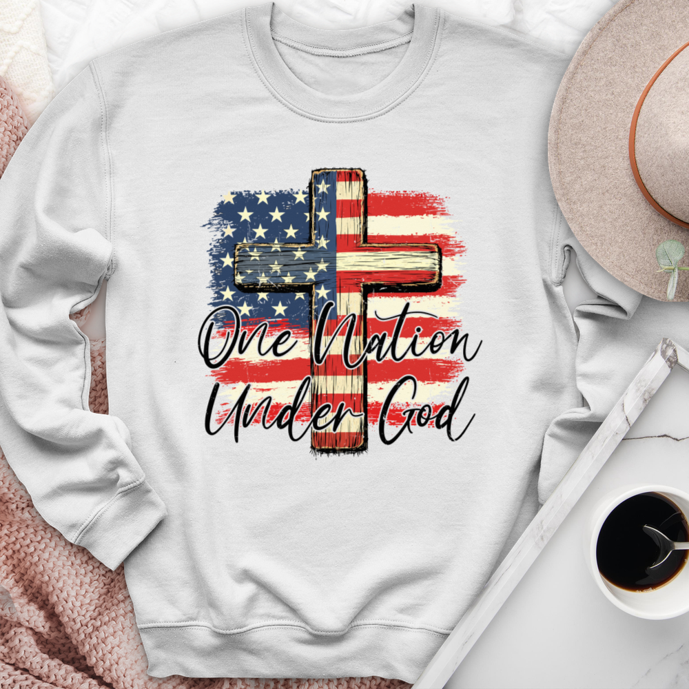 One Nation Under God Crewneck