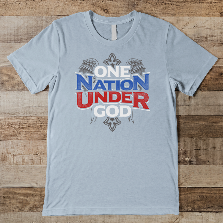 One Nation Under God Wings Men's Tee