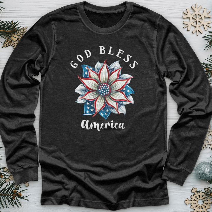 Patriotic Bloom Unity Long Sleeve