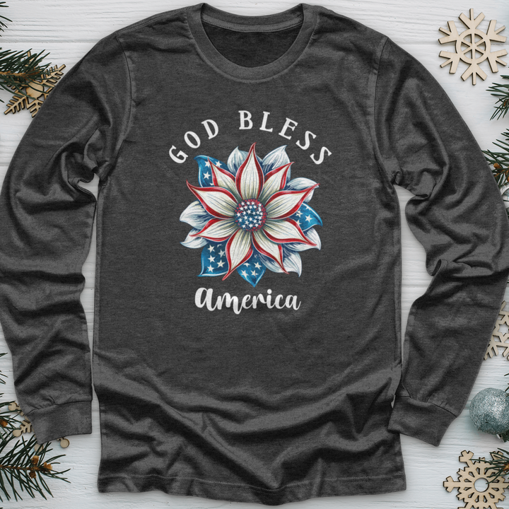 Patriotic Bloom Unity Long Sleeve